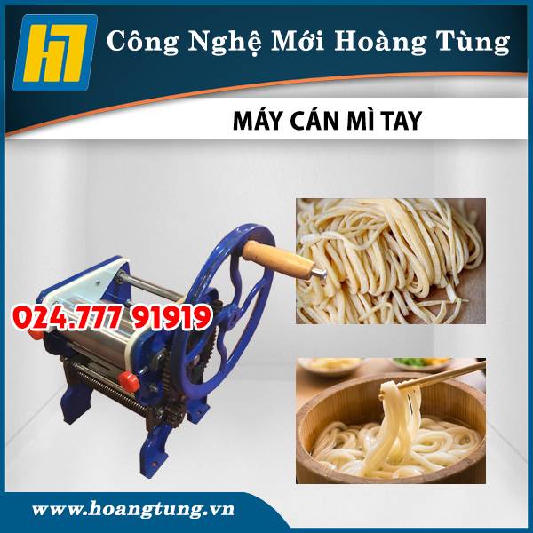 Máy Cán Mì Quay Tay